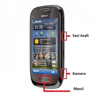 Nokia C7-00 Format Atma