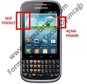 Samsung Galaxy Chat B5330 Format Atma