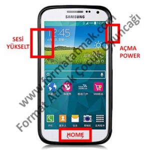 Samsung Galaxy K Zoom Format Atma