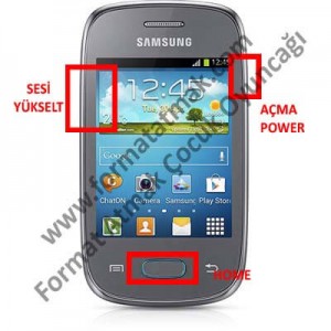 Samsung Galaxy Pocket Neo S5310 format atma