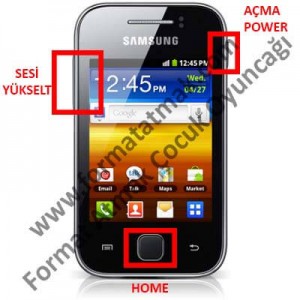 Samsung Galaxy Young s5360 Format Atma
