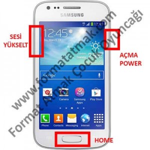 Samsung Galaxy Ace 3 Format Atma
