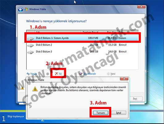 Windows 7 format atma