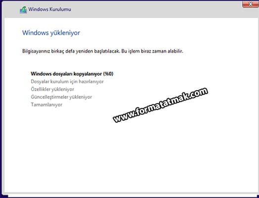 USBden Windows 8.1 Kurulumu