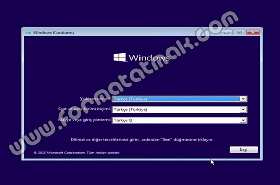 Windows 10 Format Atma Resimli Anlatım