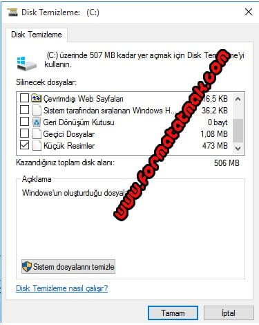 Windows 10 Windows.old Klasörünü Silme